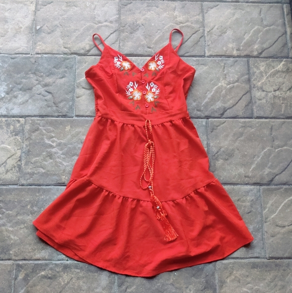 Dresses & Skirts - Very Cute Rusty Orange Dress